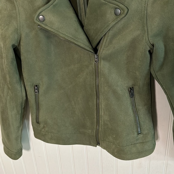 Like New! Old Navy Forest Green Cardigan sz L (10-12) - Picture 5 of 8